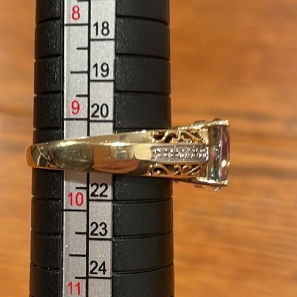 Mystic topaz ring - Picture 8 of 9